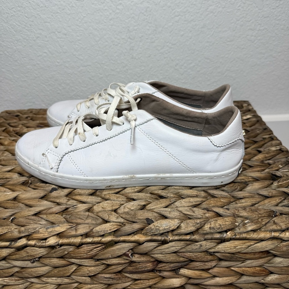 Cole Haan Women's White Leather Sneakers - Picture 4 of 7
